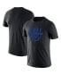 Фото #4 товара Men's Black Duke Blue Devils Basketball Drop Legend Performance T-shirt