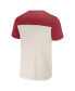 Фото #4 товара Men's Nfl X Darius Rucker Collection by Cream San Francisco 49ers Colorblocked T-shirt