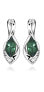 Charming silver earrings with stones SVLE0036SH8Z100
