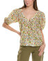 Фото #1 товара The Great The Bungalow Silk Top Women's