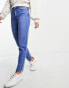 New Look waist enhance mom jeans in blue