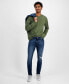 ფოტო #3 პროდუქტის Men's Destroyed Slim Tapered Fit Jeans