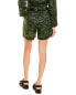 Фото #2 товара Solid & Striped The Talia Linen Short Women's Green Xs