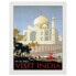 Bilderrahmen Poster Visit India