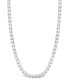 Фото #1 товара Sterling Forever women's Interlocking Curb Chain Necklace