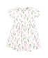 Фото #3 товара Платье для малышки Hudson Baby, Розовые тюльпаны