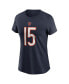 ფოტო #2 პროდუქტის Women's Rome Odunze Navy Chicago Bears 2024 NFL Draft Name Number T-Shirt