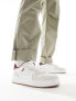 Фото #1 товара Levi's Glide leather trainer with logo in cream suede mix