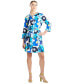 Фото #1 товара Платье Natori с цветочным принтом и поясом на 3/4 рукавом