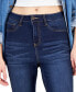 ფოტო #3 პროდუქტის Juniors' High-Rise Seamed Curvy Skinny Jeans