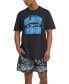 Men's Glory Grind Graphic T-Shirt Black/vector Blue, S - фото #4