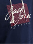 Фото #5 товара Худи Jack & Jones JJZURI Standard Fit Navy Blazer