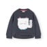 BOBOLI Fleece sweatshirt Черный, 4 года - фото #4