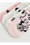Minnie Mouse Desenli Kız Çocuk Patik Çorap 5'li