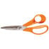 Fiskars 1000555 - Adult - Straight cut - Single - Orange,Stainless steel - Stainless steel - Right-handed