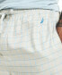 ფოტო #3 პროდუქტის Men's Windowpane Plaid Cotton Pajama Pants