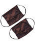 American Mask Project Set Of 2 Cloth Face Mask Women's Brown O/S