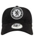 Фото #3 товара Men's Black Chelsea Suede A-Frame Trucker 9FORTY Adjustable Hat