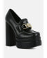 ფოტო #2 პროდუქტის bratz horsebit diamante embellished chunky platform loafers