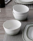 Colorscapes Layers 12 Piece Square Dinnerware Set