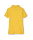 ფოტო #2 პროდუქტის Little Girls Short Sleeve Stretch Pique Polo Shirt