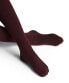 Фото #4 товара FALKE 298246 Women's Pure Matt Opaque Denier Stockings, Red (Barolo), LG, 1 Pair