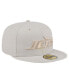 ფოტო #2 პროდუქტის Men's Stone New York Jets Color Pack 59FIFTY Fitted Hat