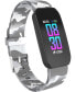 ფოტო #1 პროდუქტის Unisex Gray Camo Silicone Strap Active Smartwatch 44mm