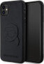 Фото #1 товара Karl Lagerfeld Etui Karl Lagerfeld KLHCN613DRKNK Apple iPhone 11/XR czarny/black hardcase Rubber Karl Head 3D