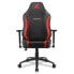 Sharkoon SKILLER SGS20 - Padded seat - Padded backrest - Black - Red - Black - Red - Foam - Polyurethane (PU) - Foam - Polyurethane (PU)