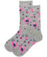 ფოტო #1 პროდუქტის Women's Poppy Floral Crew Socks