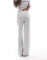 Фото #5 товара Kaiia knitted flared trousers co-ord in grey