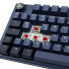 Ducky One 3 Cosmic Blue Gaming Tastatur, RGB LED - MX-Red