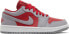 [DR0502-600] Womens Air Jordan RETRO 1 LOW SE 'HOMAGE SPLIT GYM RED CEMENT GREY'