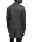 ფოტო #2 პროდუქტის Men's Slim-Fit Patterned Coat