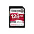 Kingston Canvas React Plus - 128 GB - SD - Class 10 - UHS-II - 300 MB/s - 260 MB/s