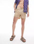 Topman 2 pack swim shorts in stone & navy