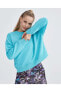 W Essential Crew Neck Sweatshirt S232241-kadın Sweatshirt Mavi