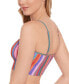 Фото #3 товара Juniors' Ziggy Pop Longline Bikini Top, Created for Macy's
