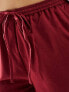 Фото #9 товара Esmee linen beach short co-ord in berry red