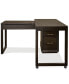 Фото #9 товара Prelude 56" Wood Swivel Lift Top L-shaped Desk