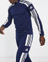 Фото #3 товара adidas Football Squadra 21 half zip sweatshirt in navy