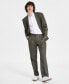 Фото #1 товара Men's Straight-Fit Linen Pants, Created for Macy's
