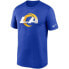 ფოტო #2 პროდუქტის Men's Royal Los Angeles Rams Logo Essential Legend Performance T-Shirt