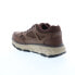 Skechers Work Relaxed Fit Max Stout Alloy Toe Mens Brown Athletic Shoes