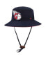 Фото #1 товара Men's Navy Cleveland Guardians Panama Pail Bucket Hat