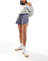 Фото #5 товара ASOS DESIGN sweat runner short in washed blue