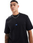 Фото #1 товара HUGO Blue Nieros t-shirt in black