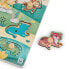 EUREKAKIDS Wooden musical nesting puzzle - savannah friends