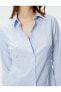 Фото #5 товара Рубашка женская Koton Basic с длинным рукавом